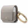  Spigen La manon Leather Light Gray - Apple AirPods (074CS26376)